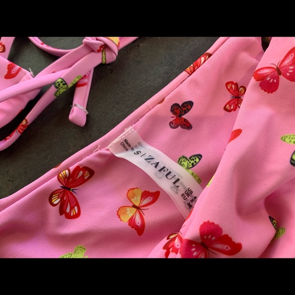Butterfly bikini set NWOT - Picture 3 of 3